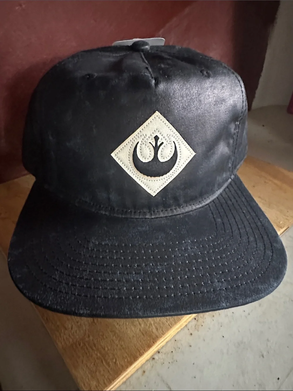 Brand New Distressed Star Wars new strap snapback hat NWT force